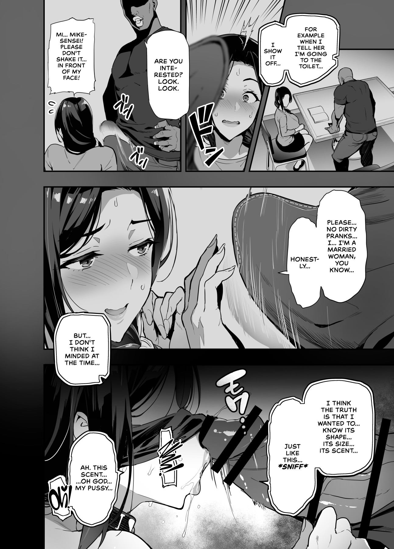 Hentai Manga Comic-A Weeping Cherry That's Blooming Black Ch .1-Read-22